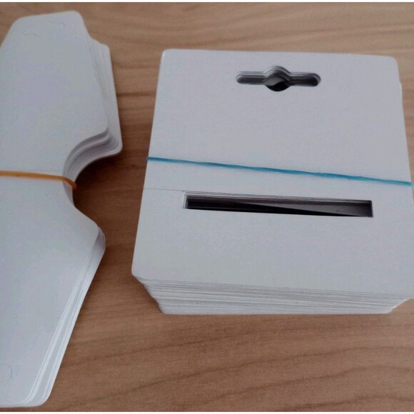 Lot Of Retailer Necklace Hanging Cards For Botiques Shops Stores Supplies - Picture 4 of 4